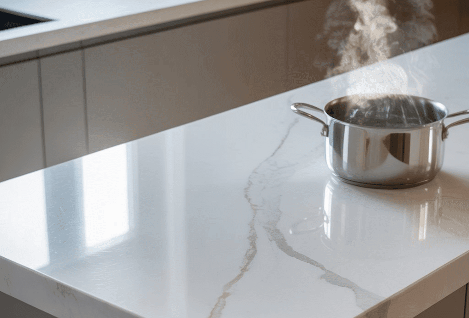 How heat resistant is Quartz Countertop?