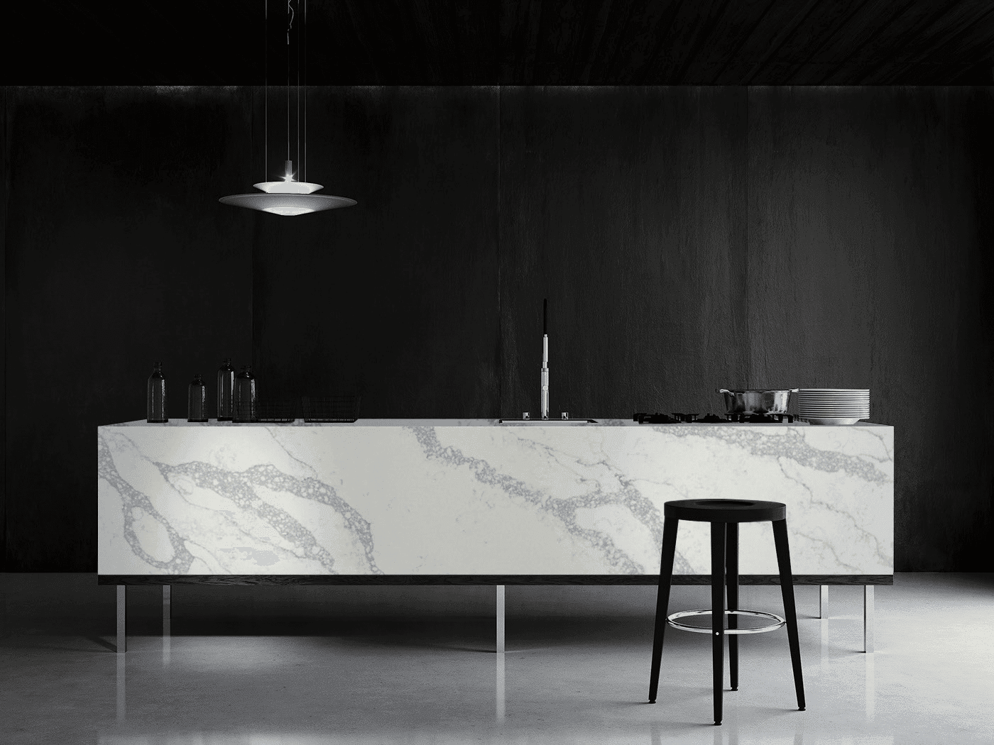 Effortless Luxury for Your Kitchen: Quartz countertops are known to be very popular among homeowners