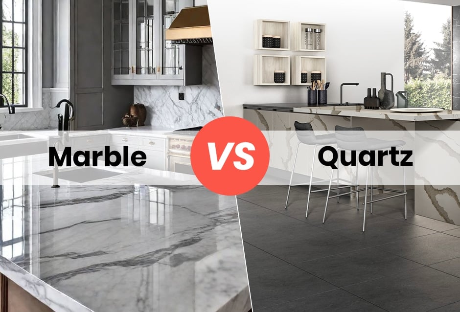 Why Quartz is Better Than Marble for Kitchen Countertops