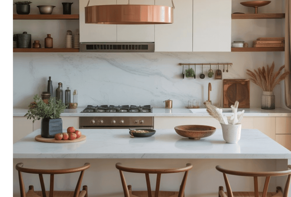 10 Stunning Kitchen Ideas with White Quartz Countertops